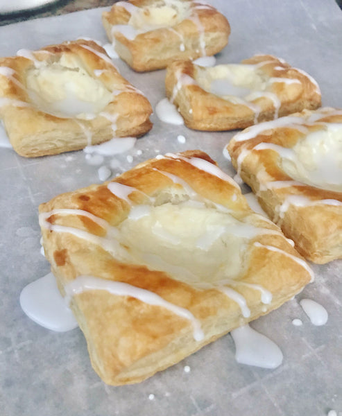 Sweet and Simple Cheese Danishes