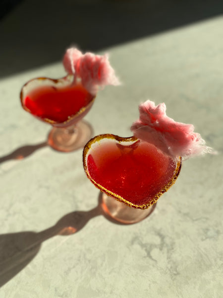 The Heartbake: Cherry Lemonade Mocktail
