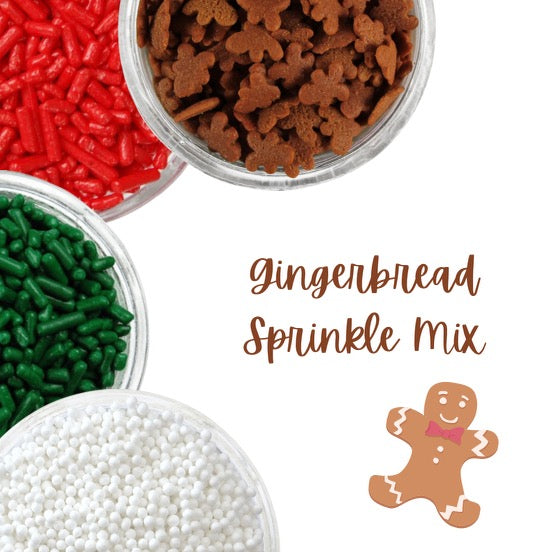 Gingerbread Sprinkle Mix